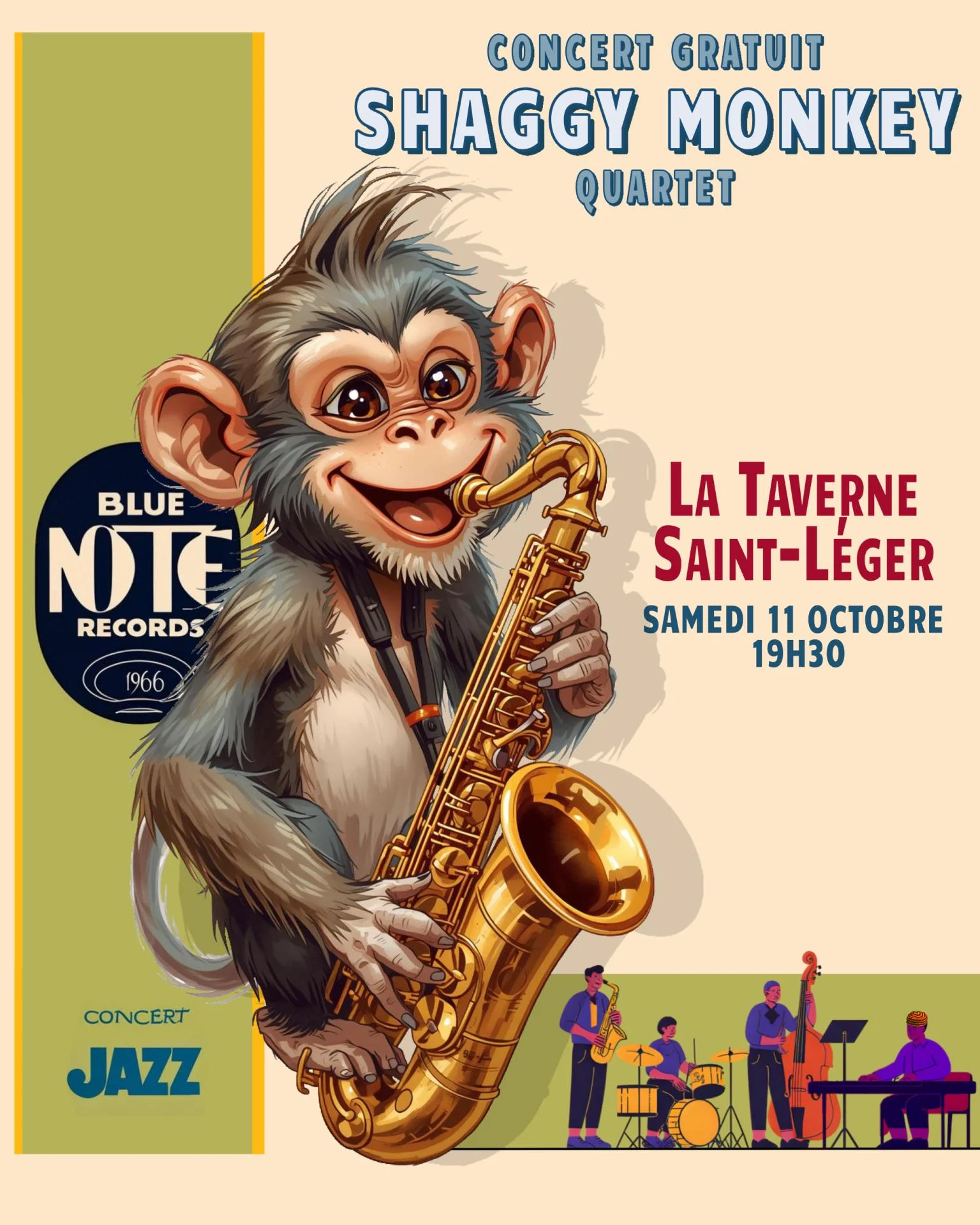 Concert Shaggy Monkey