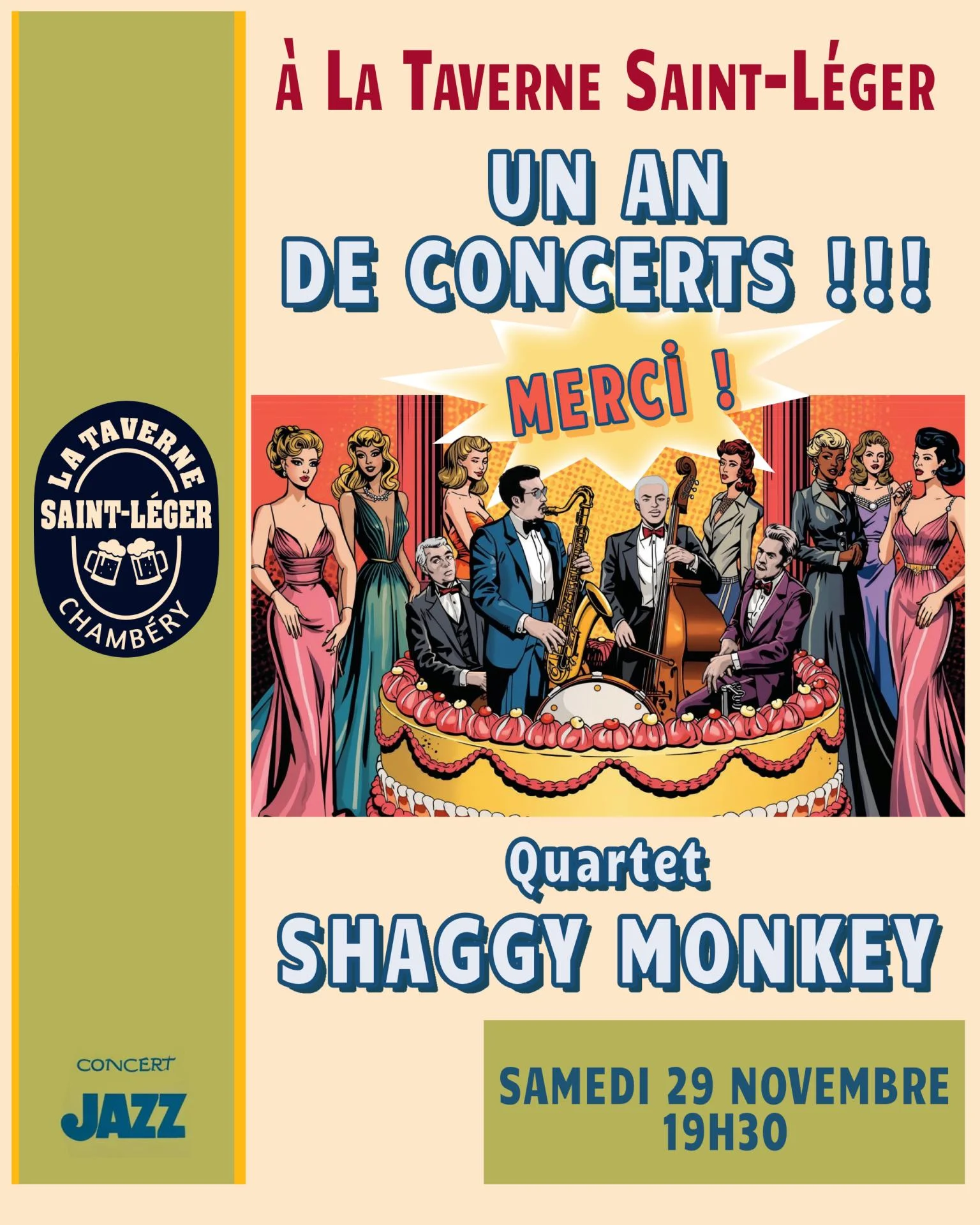 Concert Shaggy Monkey