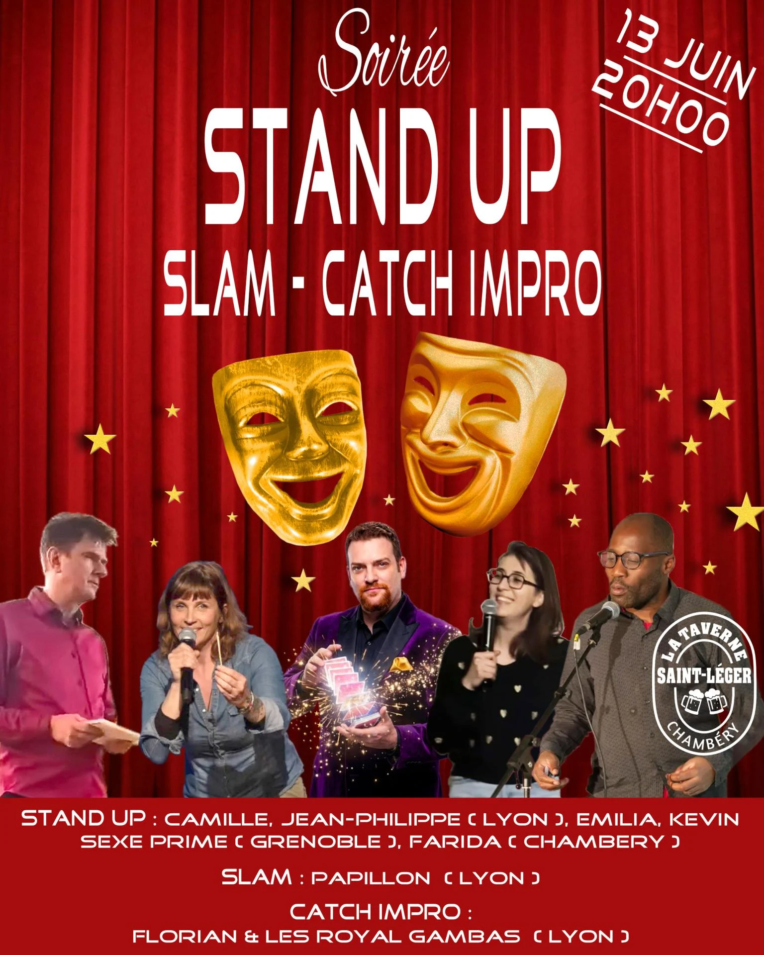 Soirée Stand up comedy